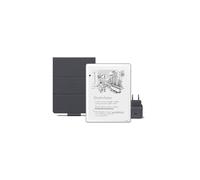Amazon Kindle Scribe 64 GB (Graphite) + Lápiz Prémium + Funda | Piel Prémium (Graphite) + USB-C Chargeur