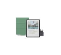 Amazon Kindle Scribe Colorsoft 32 GB (Graphite) + Lápiz Prémium + Funda | Material Vegetal (Matcha) + USB-C Chargeur