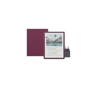 Amazon Kindle Scribe Colorsoft 64 GB (Garnet) + Lápiz Prémium + Funda Con Tapa | Piel Prémium (Garnet) + USB-C Chargeur
