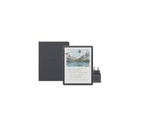 Amazon Kindle Scribe Colorsoft 64 GB (Graphite) + Lápiz Prémium + Funda Con Tapa | Piel Prémium (Graphite) + USB-C Chargeur