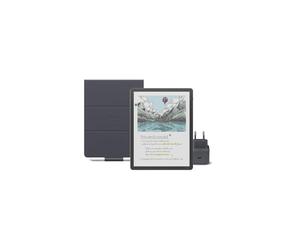 Amazon Kindle Scribe Colorsoft 64 GB (Graphite) + Lápiz Prémium + Funda | Material Vegetal (Graphite) + USB-C Chargeur