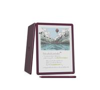 Amazon Kindle Scribe Colorsoft (última gen.): fino, ligero y rápido, con pantalla a color de 11" similar al papel y luz frontal; escribe en cuadernos integrados, documentos y libros (64 GB, granate)