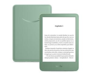 Amazon Kindle (última generación) | el Kindle más ligero y compacto, con pantalla sin reflejos, pasos de página más fluidos y luz frontal ajustable | 16 GB | Sin publicidad | Verde matcha