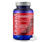DRASANVI CITRATO DE MAGNESIO SUPLEMENTO ALTA CONCENTRACION | Magnesio para el cansancio y la fatiga| 217 mg por comprimido | Magnesium Alta Absorción | 90 comprimidos = 90 días