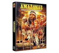 Amazonas - Gefangen in der Hölle des Dschungels - Mediabook wattiert - Limited Edition auf 144 Stück (Blu-ray+Bonus-DVD) [Alemania] [Blu-ray]