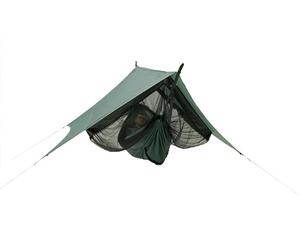 AMAZONAS Traveller Camp - Juego Completo de Hamaca Ultraligera con mosquitera y Lona | Capacidad de Carga 200 kg | Solo 1,6 kg | Ideal para Aventuras al Aire Libre