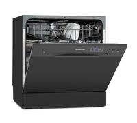 Amazonia 55cm 6 Programas Lavavajillas Compacto Gris Oscuro