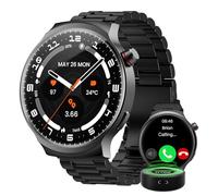 AMAZTIM Reloj inteligente para hombre, pantalla grande de 4.70 cm, batería de uso diario de 40 días, contestar/hacer llamadas, más de 100 modos deportivos, compatible con Android e iOS (incluye correa