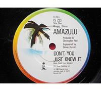 Amazulu - Amazulu Don't You Just Know It/Upright Forward 7" Island IS233 EX 1985