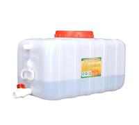 AMAZWI Contenedores Agua Grandes Acampar con Grifo 50/80/110/160/200/310L, Tanque Agua Portátil Ultraligero for Picnics Casa Barbacoas Y Excursiones Coche(110L)