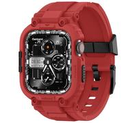 amBand Correas compatibles con Apple Watch 9/8/7/SE (3/2/1)/6/5/4 de 45 mm/44 mm, funda para hombre, M1 Sport Series, funda protectora resistente para iWatch SE3/SE2/6/SE/5/4/3 de 44 mm y 42 mm, color