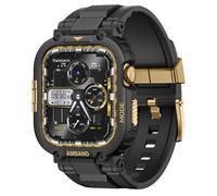 amBand M1 - Funda para Apple Watch Series 11/10 de 42 mm para hombre, resistente y resistente, protector de parachoques, correa táctica, funda protectora militar para iWatch accesorio de entrenamiento