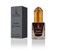 Ámbar de Yemen 5ml Perfume Fragancia - El Nabil Misk Almizcle Almizcle Perfume de Petróleo para