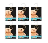 Ambar Perfums Ambientador Armario Infantil Pack 6 Unidades | Sachet Perfumado Baby con Extractos Naturales | 0% Alcohol | +45 Días de Duración