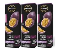 Ambar Perfums Frutas De La Pasión Ambientador Mikado, 50 ml, Pack de 3