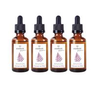 AMBAR ZEN Aceites Esenciales para Humidificador · Pack 4 x 50 ml Cerezo en Flor · Aceite Aromático Natural · Aromaterapia para Difusor, Mikado