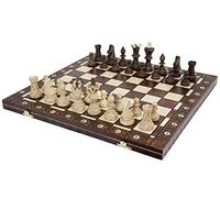 Ambassador Aw1579923 El Grande - Ajedrez de Madera (Tamaño Grande, 54 x 54 cm)