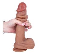 AMBAYZ Pëňë 21 cm ÇôňșôḷÅdôr Femenino Pëňë RëåḷÌștå ÇôňșôḷÅdôr ÂňåḷËș MåșcūḷÌňô Jūĝūëtëș ŜëșxūåḷËș para Mujeres Ŝåtìșfåcër ÇòňšôḷÅdôrëș ÂňåḷËș Pëňë RëåḷÌștå Mujer ḊìḷDô Flexible Manual Måșåj