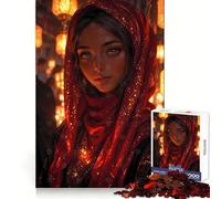 Amber Gaze︰ El Hechicero de Las Mil y Una Noches Rompecabezas de 1000 Piezas para Adolescentes Actividad de Ocio Que estimula el Pensamiento Claro Encaje Firme Regalo Ideal (50x75cm)