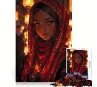 Amber Gaze︰ Rompecabezas de la Hechicera de Las Mil y Una Noches, 1000 Piezas para Adolescentes, Ideal para Relajarse y divertirse Navidad (38x52cm)