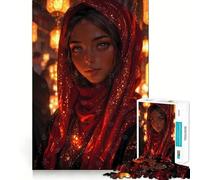 Amber Gaze︰ Rompecabezas de la Hechicera de Las Mil y Una Noches para Adolescentes 1000 Juego de Diversión Mental Conexión Limpia y Sin Interacciones Una Forma Atractiva de Pasar Horas Libres