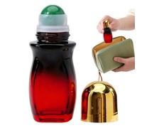 Amber Glass Roller Bottles 50ml Refillable Roll On Perfume Oil Bottles