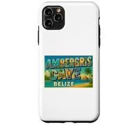 Ambergris Caye Belice Vintage Travel Souvenir Art Graphic Carcasa para iPhone 11 Pro MAX