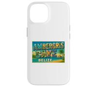 Ambergris Caye Belice Vintage Travel Souvenir Art Graphic Carcasa para iPhone 14