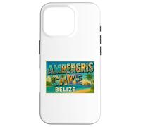 Ambergris Caye Belice Vintage Travel Souvenir Art Graphic Carcasa para iPhone 16 Pro