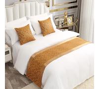 AMBERIS Camino De Cama, Bufanda De Cama Moderna De Suave Que No Se Decolora (Las Fundas de cojín se Venden por Separado)