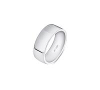 Amberta Alianza Plata de Ley 925 para Hombre | Anillo de Boda Chapado en Oro Ancho 5 6 8 mm: Anillo Plata Hombre 8 mm - Talla 29