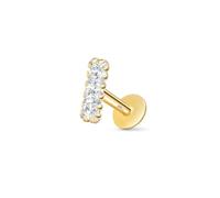 Amberta Piercing Helix y Tragus en Oro de 9 Quilates para Mujer u Hombre | Conch Oreja 16G Calibre 1.2 mm