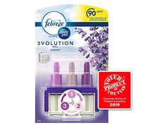 Ambi Pur 3 Volution, recarga de ambientador de enchufe, lavanda, 20 ml, pack de 6