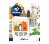 Ambi Pur 3VOLUTION Aparato + Recambio Aroma Sevilla 20ml, Eliminador de Olores con 3 Aromas Complementarios