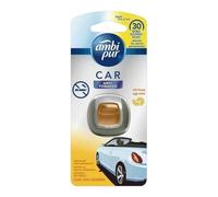 Ambi Pur 6 pz Car Anti-Tabaco Ambientador para Coche con Clip, [Total 6 Paquetes de Ambientadores para Coche]