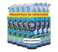 Ambi Pur Ambientador En Spray Brisa Marina 8 x 185ml