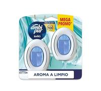 Ambi Pur Baño Ambientador Continuo Aroma a Limpio 2 Unidades