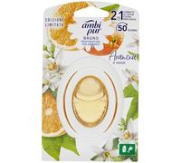 Ambi Pur Baño Naranja y canela, Ambientador Que Combate Olores Y Refresca Continuamente, 1 Unidades
