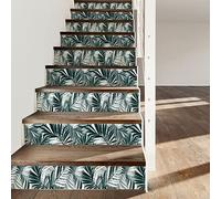 Ambiance - Adhesivo adhesivo para escaleras de azulejos de cemento Tropical Cuzco - 2 tiras de 15 x 105 cm