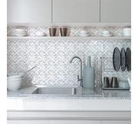 Ambiance Adhesivo de Azulejos, Vinilo, 24-10x10 cm