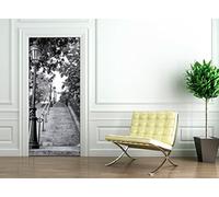 Ambiance Adhesivo de la Puerta Escaleras de Paris Pelar y Pegar - 204 x 83cm