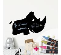 Ambiance - Adhesivo decorativo para pared (55 x 85 cm, incluye 4 tizas líquidas)