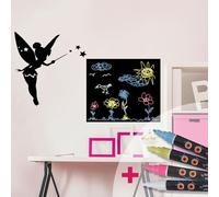 Ambiance - Adhesivo decorativo para pared (75 x 115 cm, incluye 4 tizas líquidas)