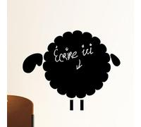 Ambiance - Adhesivo decorativo para pizarra (55 x 70 cm), color negro