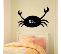 Ambiance - Adhesivo decorativo para pizarra (75 x 135 cm), color negro