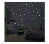 Ambiance-Live Adhesivos fosforescentes de la Vía Láctea - 240 miniestrellas y planetas