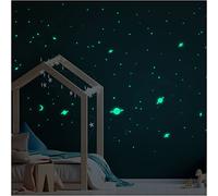 Ambiance-Live Adhesivos fosforescentes de la vía Láctea - 390 Estrellas y Planetas