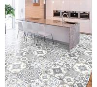 Ambiance-Live col-floor-RV-0606 Pegatinas para Azulejos de Suelo, Vinilo, Agapito, 60 x 90 cm