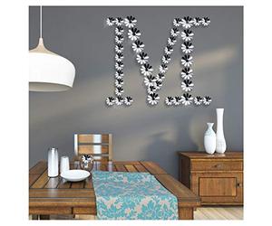 Ambiance-Live Pack de 12 Flores 3D Espejos