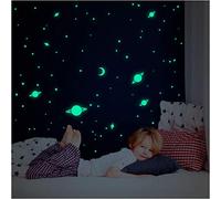 Ambiance-Live Pegatina Universo - 150 Estrellas y Planetas fosforescentes